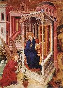 BROEDERLAM, Melchior The Annunciation qow Spain oil painting reproduction